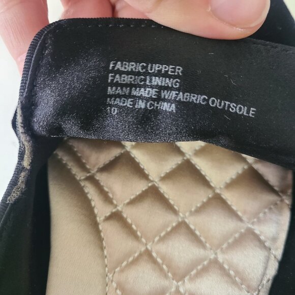 Birdies Women’s Black Velvet Loafers Size 10 - Picture 6 of 9